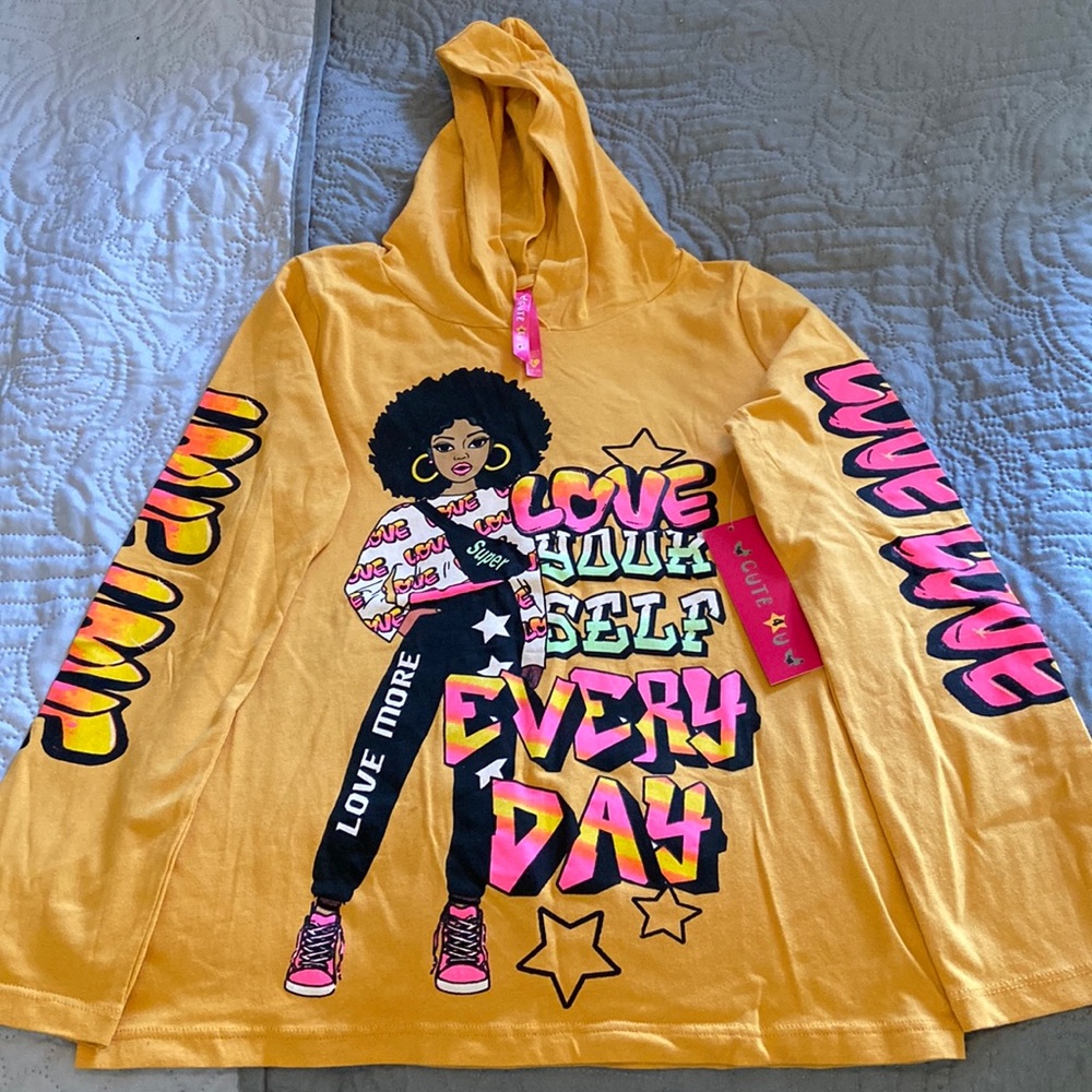 Brand new long sleeve shirt for girls sized L 14-16